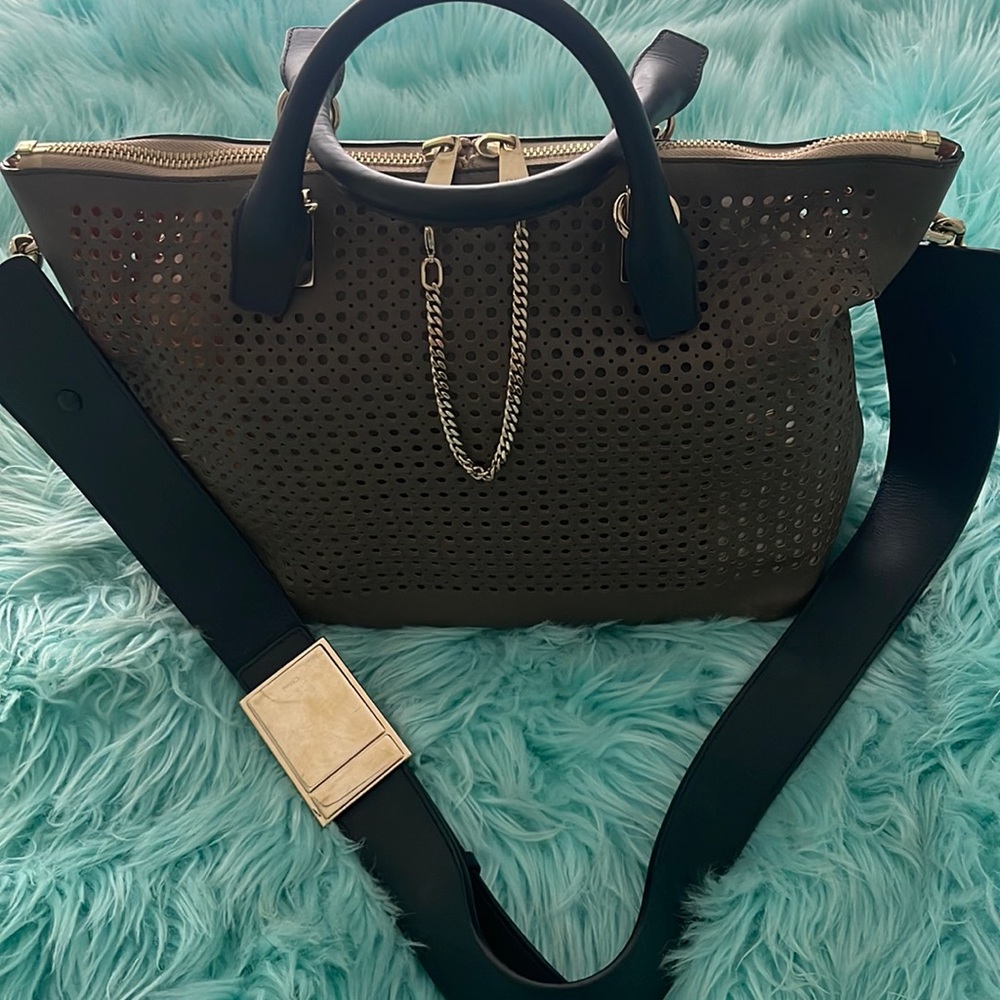 Chloe Perforated Handbag